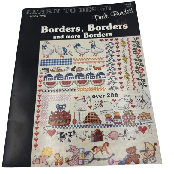 Learn To Design Borders & More Borders By Dale Burdett Book Two - Picture 1 of 6
